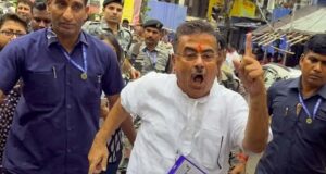 ममता के गढ़ भवानीपुर में मतदान के दिन बवाल