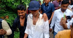 सोनारपुर दौरे में अभिषेक बनर्जी पर भीड़ का हमला