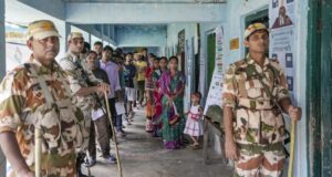बंगाल पुनर्मतदान में रिकॉर्ड मतदान