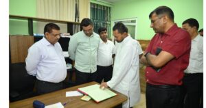 एलएनजेपी अस्पताल में स्वास्थ्य मंत्री निशांत