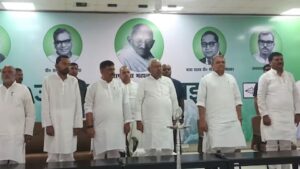 JDU की बैठक से ललन
