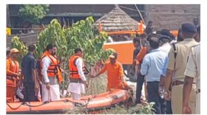 बिहार बाढ़ का जायजा लेने