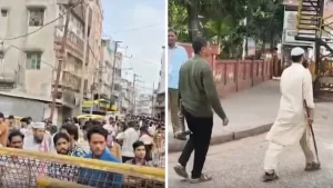 उज्जैन में शाही मस्जिद के हिस्से को हटाने पर बवाल
