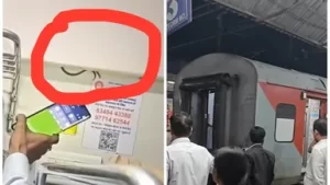 स्वतंत्रता सेनानी एक्सप्रेस के AC कोच में