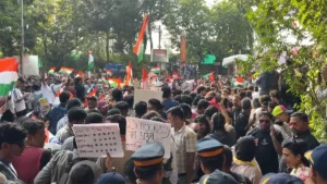 मुंबई के शिवाजी पार्क में CJP का प्रदर्शन