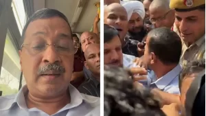 ज्ञानेश कुमार के इस्तीफे की मांग को लेकर निकले अरविंद केजरीवाल हिरासत में