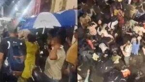 कोलकाता के दुर्गा पूजा पंडाल में भगदड़ जैसी स्थिति