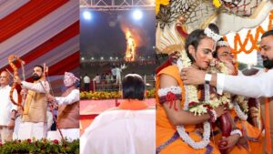 गांधी मैदान में गूंजा जय श्रीराम