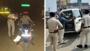 नालंदा में शराब तस्करों का दुस्साहस, पुलिस